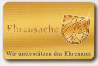 Wir unterstützen das Ehrenamt!